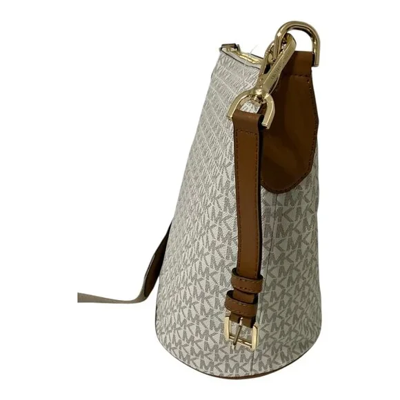 Michael Kors Brooke Medium Logo Bucket Bag Brand NEW In Original Bag - Picture 8 of 9